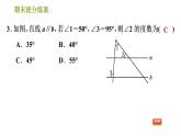 沪科版七年级下册数学课件 期末提分练案 第9课时　平行线的判定与性质