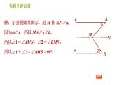 沪科版七年级下册数学课件 第10章 专题技能训练(九) 2.平行线中常见的“拐点”类型