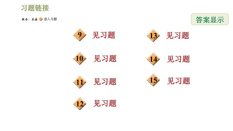 华师版七年级下册数学课件 第6章 全章热门考点整合应用第3页