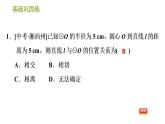 滬科版九年級下冊數(shù)學(xué)課件 第24章 24.4.1 直線與圓的位置關(guān)系