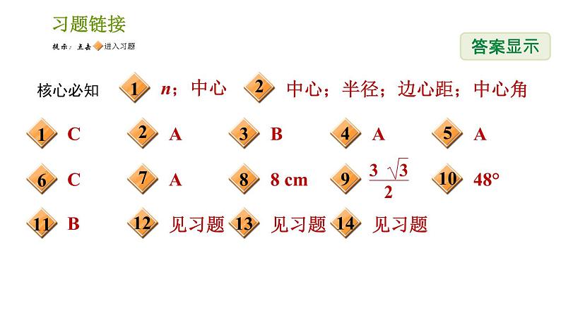 沪科版九年级下册数学课件 第24章 24.6.2 正多边形的性质02