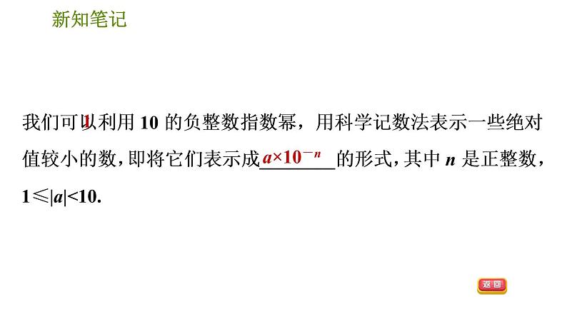 华师版八年级下册数学课件 第16章 16.4.2  科学记数法第5页