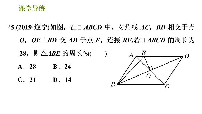 北师版八年级下册数学 第6章 习题课件08