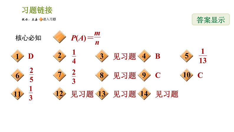 沪科版九年级下册数学课件 第26章 26.2.3 概率的综合应用第2页