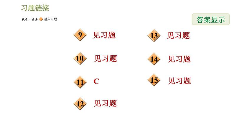 华师版七年级下册数学课件 第7章 全章热门考点整合应用03