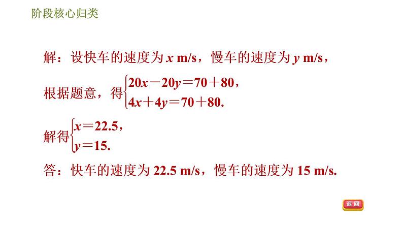 华师版七年级下册数学课件 第7章 阶段核心归类  解应用题的七种常见类型04