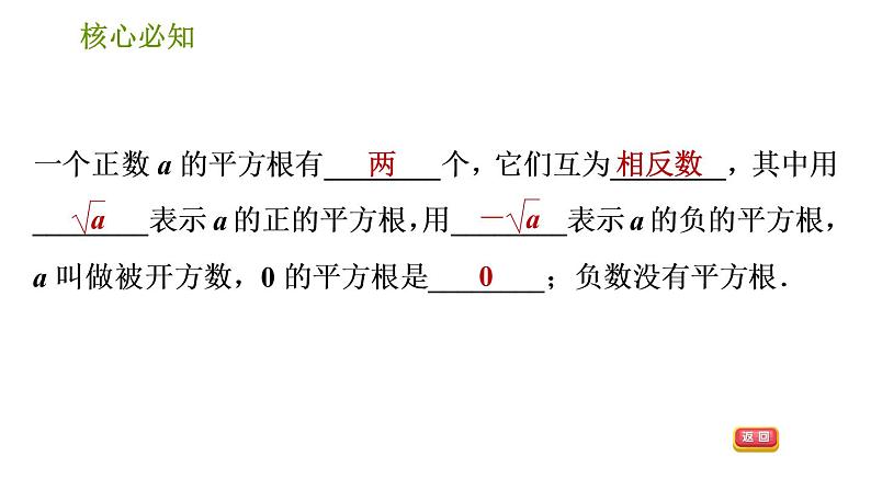 沪科版七年级下册数学课件 第6章 6.1.1 平方根第3页