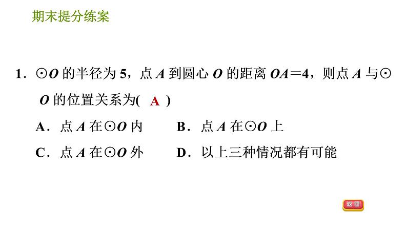 沪科版九年级下册数学 期末提分练案 习题课件03