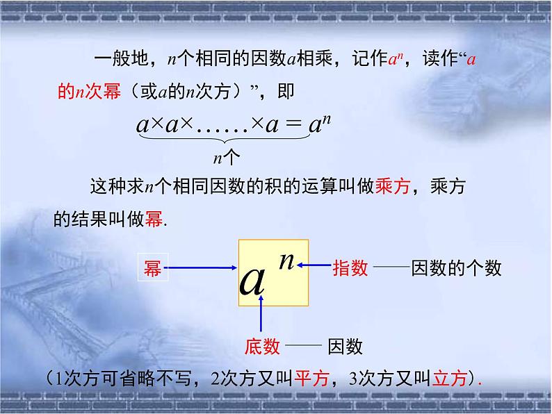 人教版七上数学1.5.1 第1课时 乘方ppt课件06