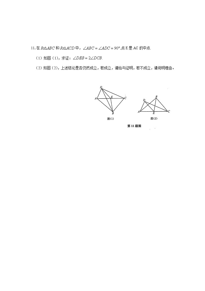 19.8直角三角形的性质-沪教版（上海）八年级数学第一学期同步练习第3页