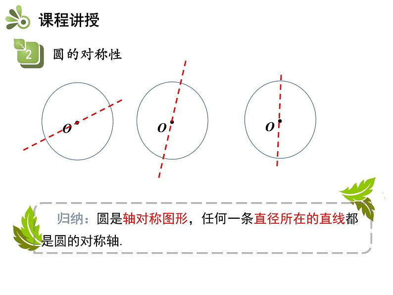 28.1 圆的概念及性质-2020秋冀教版九年级数学上册课件(共19张PPT)第8页