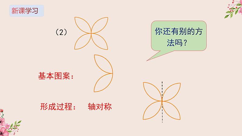 16.5利用图形的平移、旋转、轴对称设计图案-冀教版八年级数学上册课件05