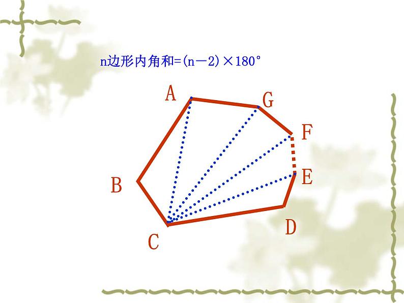 2020-2021学年人教版数学八年级上册《多边形的内角和》课件 (2)第6页