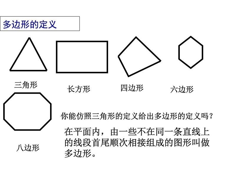 2020-2021学年人教版数学八年级上册《11.3.1多边形 》课件第5页