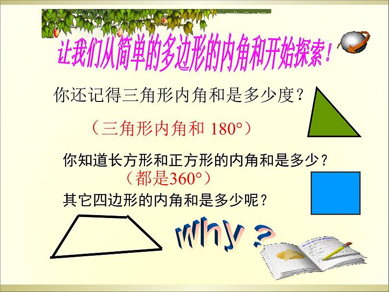 2020-2021学年人教版数学八年级上册11.3.2多边形的内角和课件7第2页