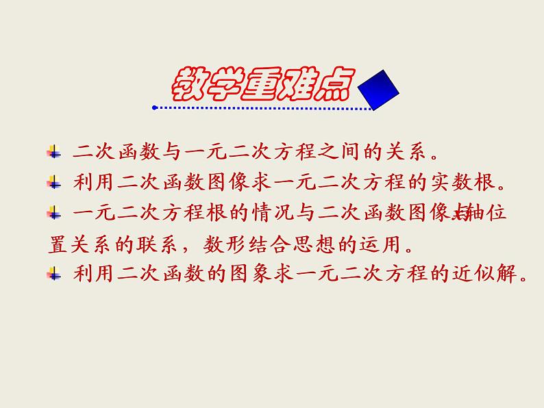 2020-2021学年人教版数学九年级上册22.2.1二次函数与一元二次方程课件 (2)06