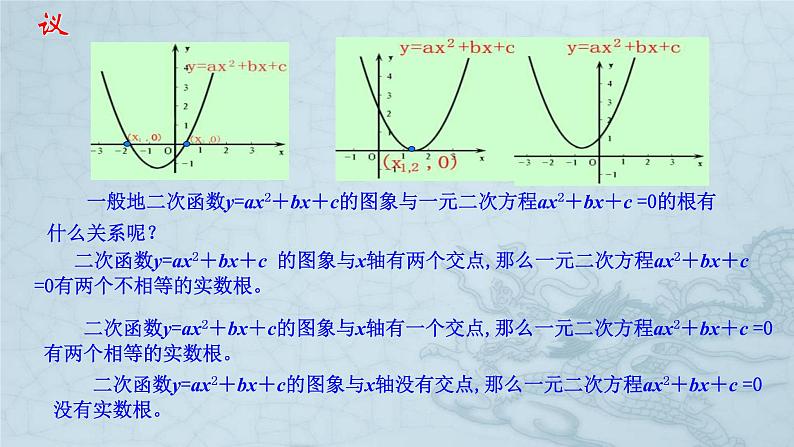 2020-2021学年人教版数学九年级上册22.2.2二次函数与一元二次方程课件207