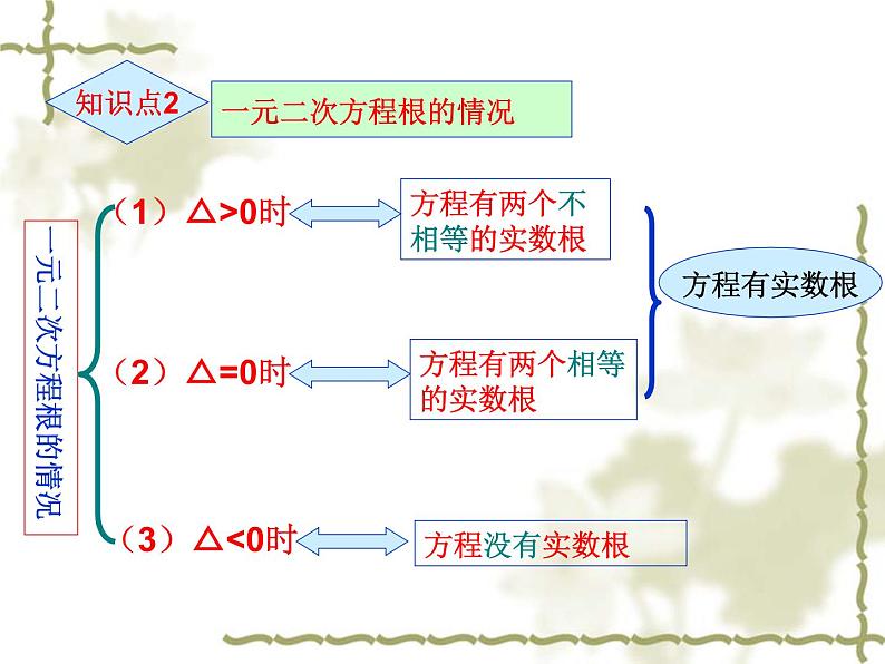 22.2.4一元二次方程的根的判别式-华东师大版九年级数学上册课件(共18张PPT)05