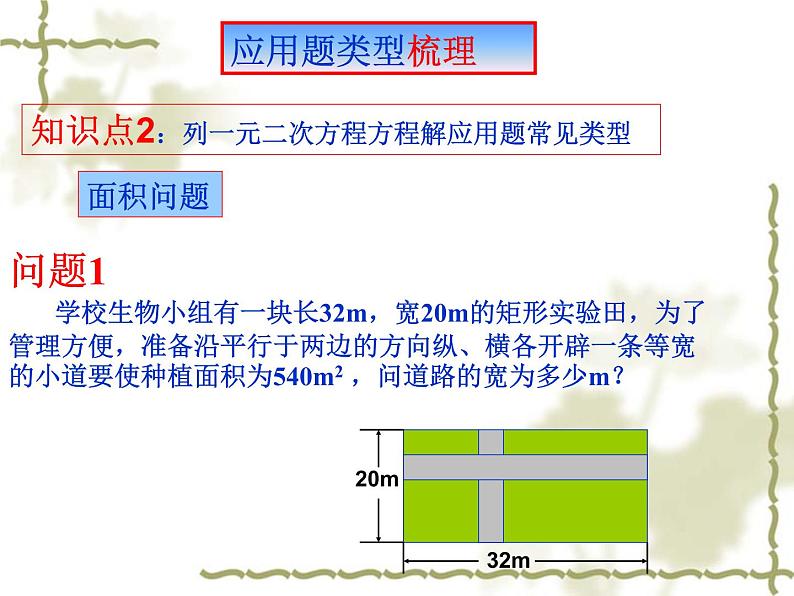 22.3实践与探索（面积问题）-华东师大版九年级数学上册课件(共16张PPT)04