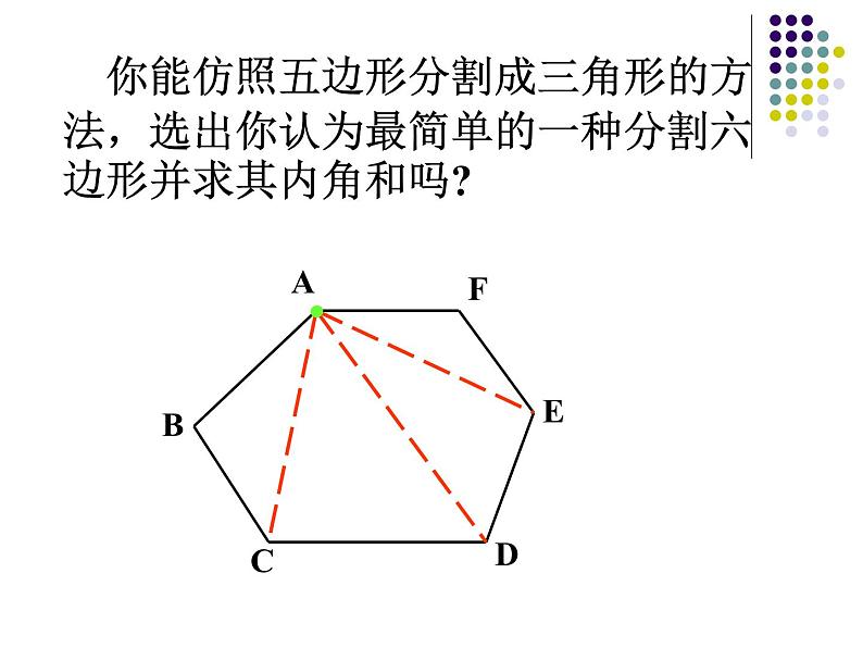 2020-2021学年人教版数学八年级上册11.3.2多边形的内角和课件第7页