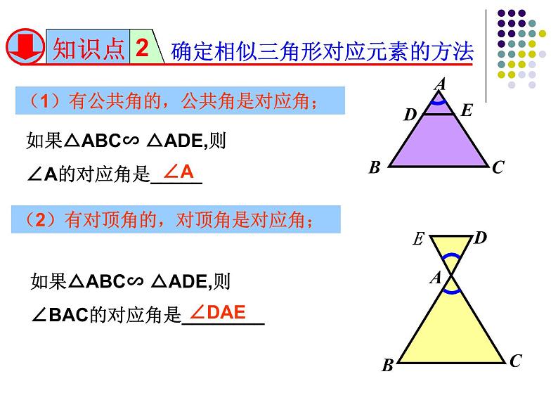 23.3相似三角形（1）平行线判定三角形相似-华东师大版九年级数学上册课件07