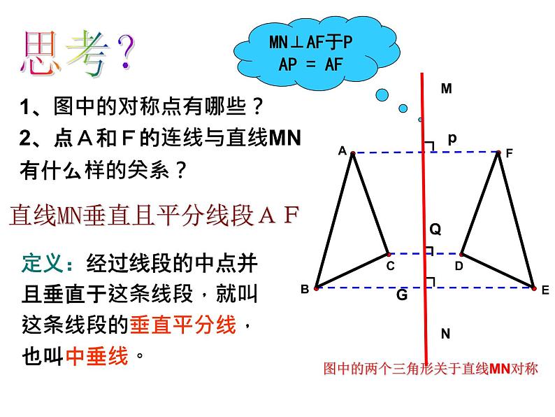 2020-2021学年人教版数学八年级上册13.1.2线段的垂直平分线的性质课件第6页