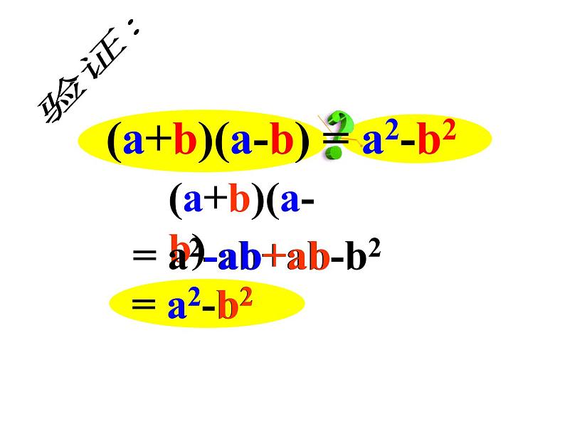 2020-2021学年人教版数学八年级上册14.2.1平方差公式课件第4页