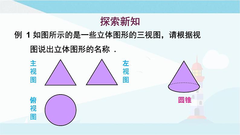 华师大版七年级上册数学  4.2.2 由视图到立体图形 课件第4页