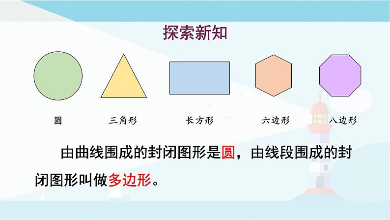 华师大版七年级上册数学  4.4 平面图形 课件04