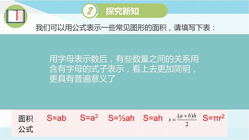 华师大版七年级上册数学3.1.1《用字母表示数》课件08