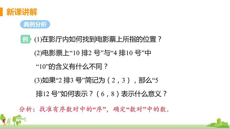 苏科数学八年级上册 5.1《位置的确定》PPT课件07