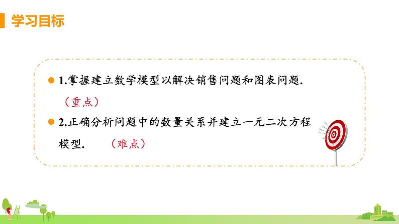 苏科数学九年级上册 1.4《课时2 销售问题和图表问题》PPT课件02