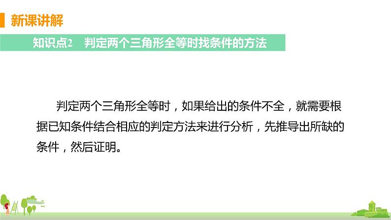 苏科数学八年级上册 1.3《课时4 边边边判定三角形全等》PPT课件第8页