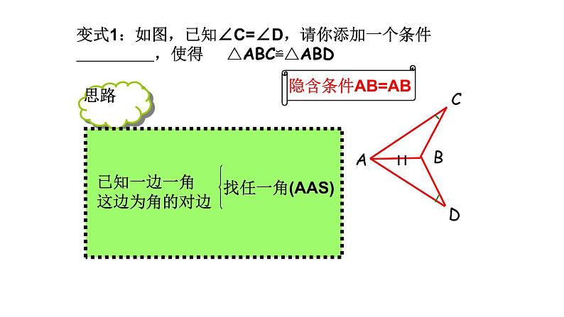 人教版八年级数学上册复习三角形全等的判定课件04