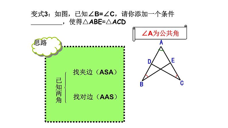 人教版八年级数学上册复习三角形全等的判定课件06