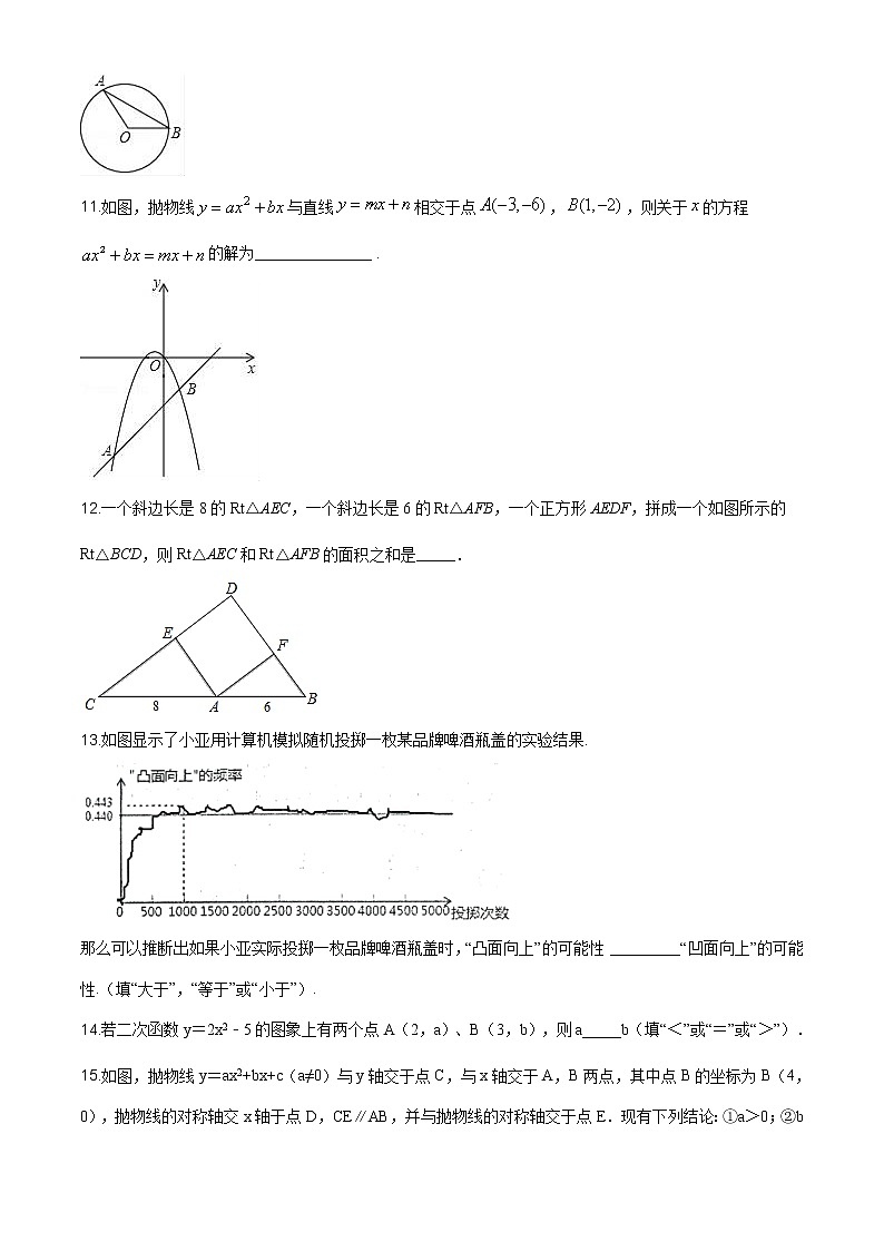 北京市朝阳区中国人民大学附属中学朝阳学校2019-2020学年九年级上学期10月月考数学试题（解析版） (2)03