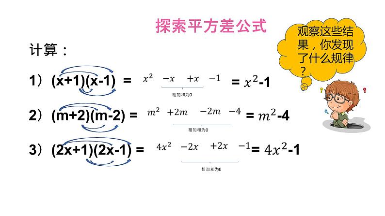 人教版八年级数学上册《平方差公式》优质课课件第5页