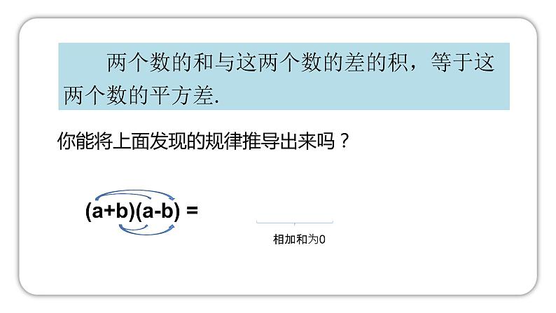 人教版八年级数学上册《平方差公式》优质课课件第6页