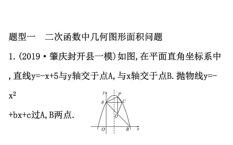 2021-2022学年人教版数学中考专题复习之二次函数中的存在性问题课件PPT第2页