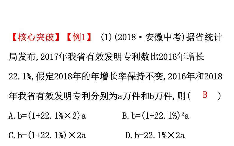 2021-2022学年人教版数学中考专题复习之整式课件PPT07