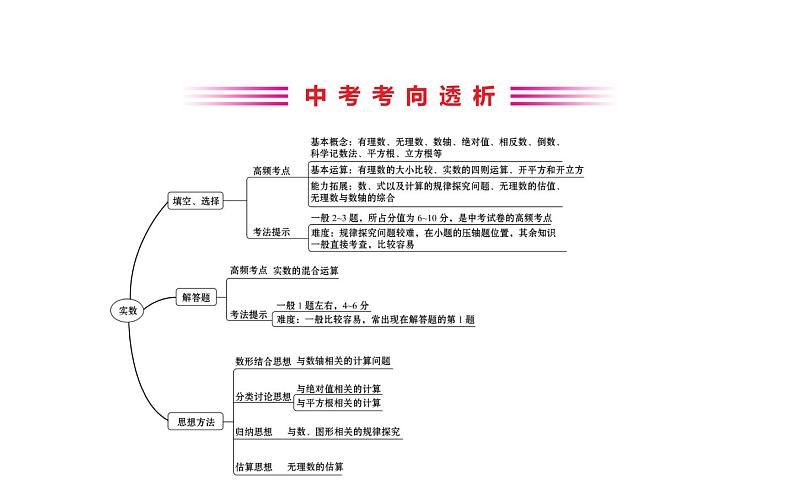 2021-2022学年人教版数学中考专题复习之实数课件PPT第2页