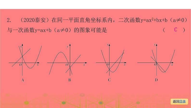 专题二  选择压轴题突破-2021年中考数学一轮复习考点突破课件03