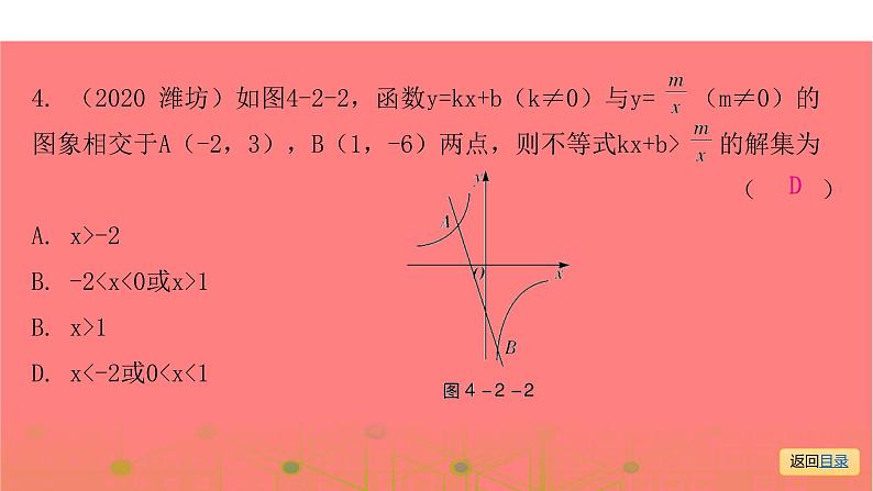 专题二  选择压轴题突破-2021年中考数学一轮复习考点突破课件05