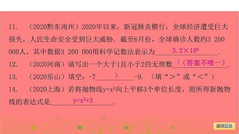 专题三  填空题突破-2021年中考数学一轮复习考点突破课件第5页