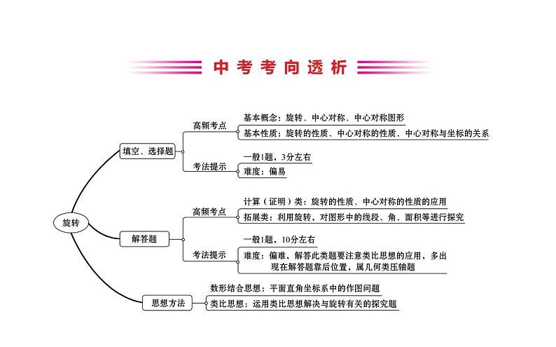 2021-2022学年人教版数学中考专题复习之旋转课件PPT02