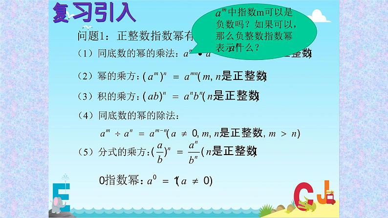 人教版八年级数学上册《整数指数幂》教学课件第2页