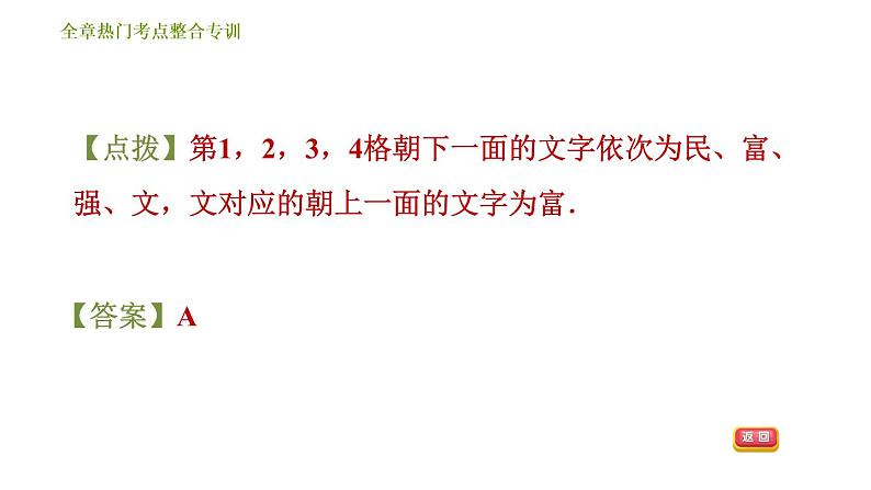 人教版七年级上册数学习题课件 第4章 全章热门考点整合专训第6页