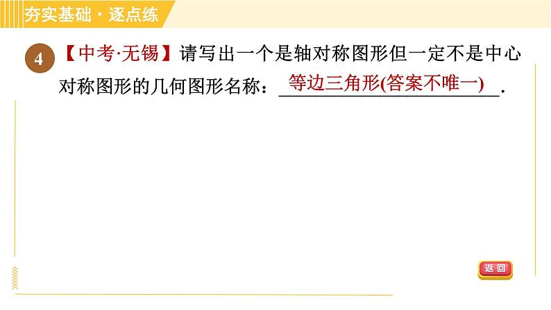 鲁教版八年级上册数学习题课件 第4章 4.3.2中心对称图形07