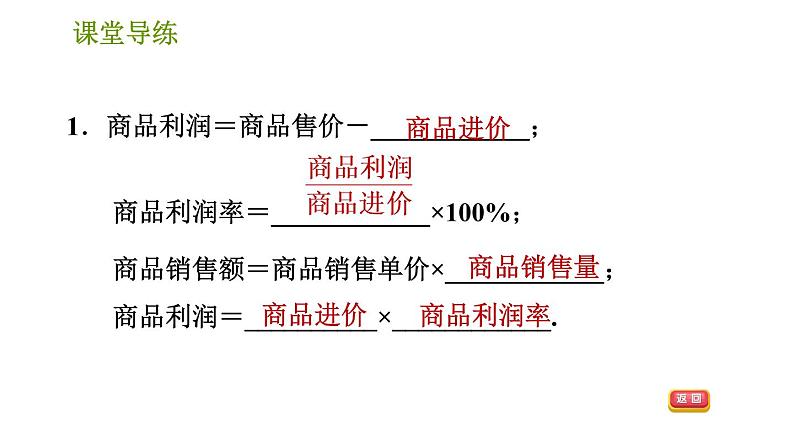 人教版七年级上册数学习题课件 第3章 3.4.6 销售中的盈亏问题第3页