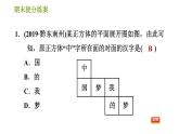 人教版七年级上册数学习题课件 期末提分练案 6.2 专项 立体图形展开与折叠的四种常见类型